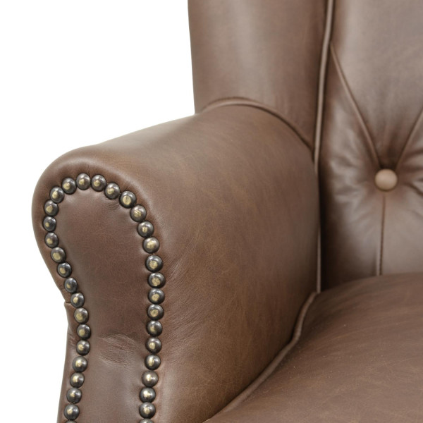 Poltrona London - Couro Pull Up Poltrona London - Couro Pull Up